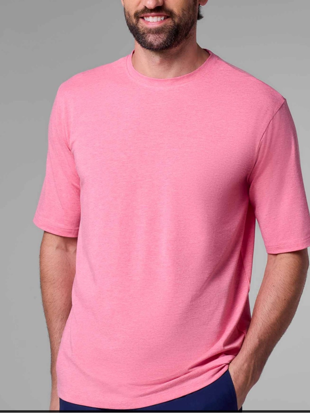 COOLIBAR ZnO fabric - Men's Morada Everyday Short Sleeve T-Shirt UPF 50+